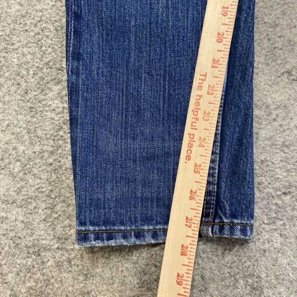 The Stronghold Relaxed Tapered Jeans Men's Size 32x30 Blue Denim Button Fly - Picture 5 of 9